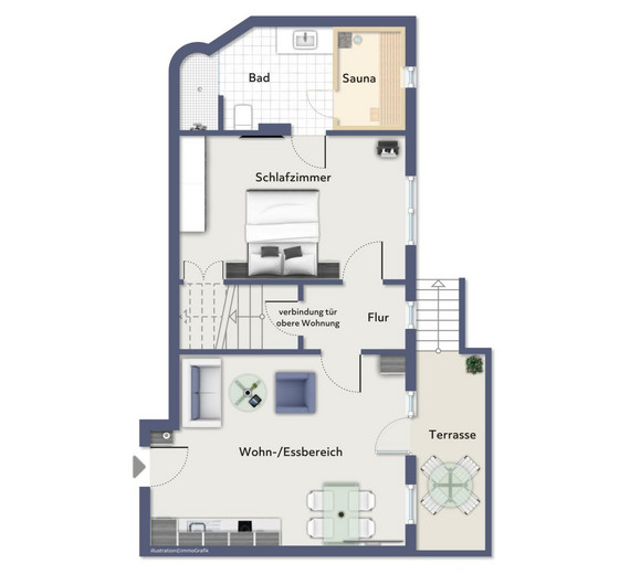 Villa Rheingold - Rheingold Wohnung 01a + 01b