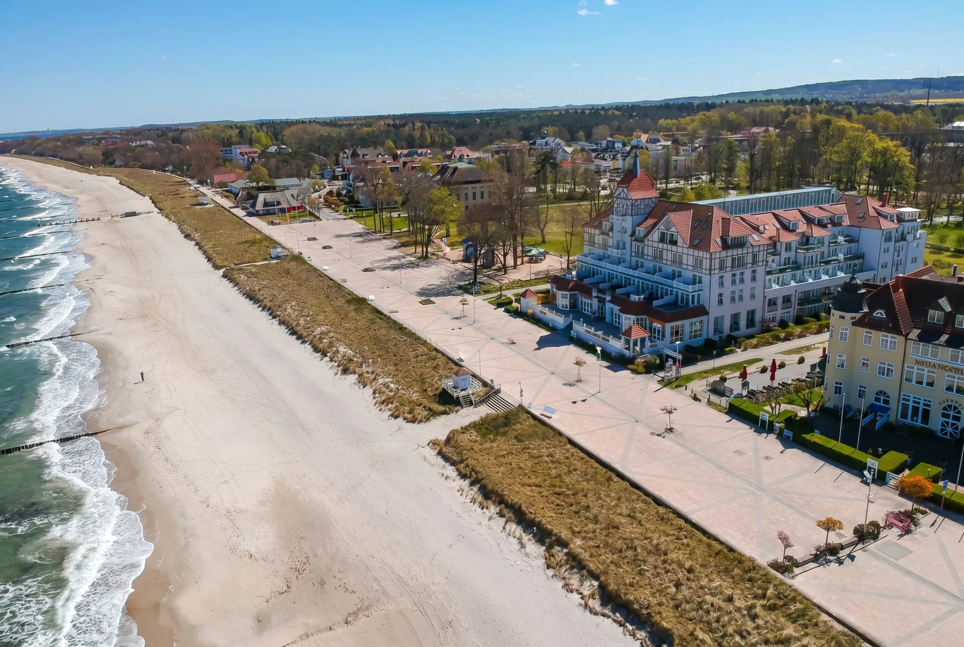 Aerial view of Kühlungsborn West