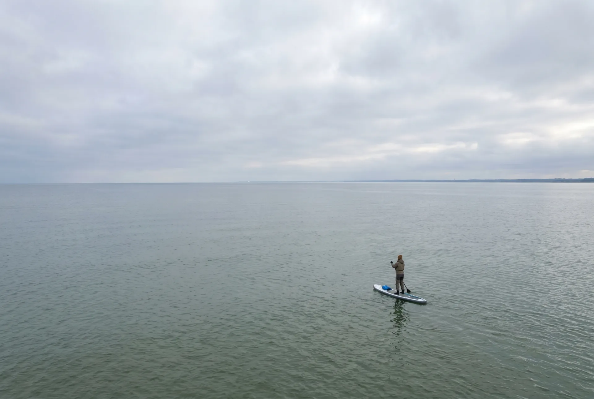 Stand-Up-Paddling auf der Ostsee bei Kühlungsborn